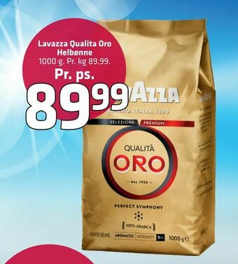 Fleggaard Lavazza Qualita Oro Helbønne tilbud