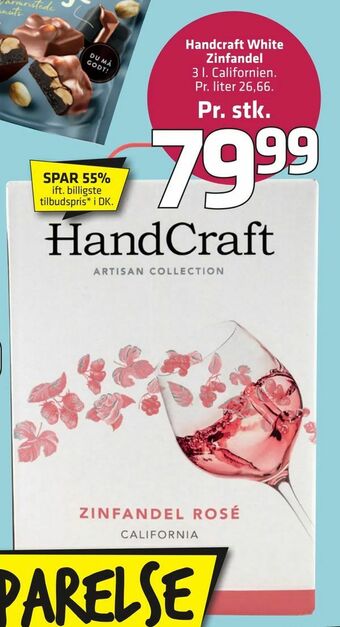 Fleggaard Handcraft White Zinfandel tilbud