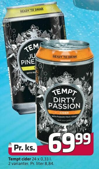 Fleggaard Tempt cider tilbud