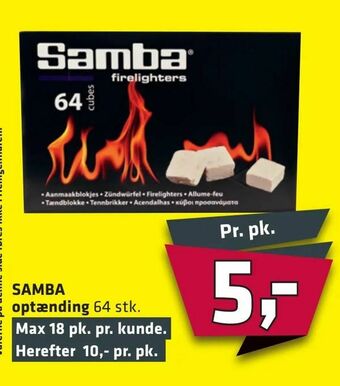 SAMBA optænding