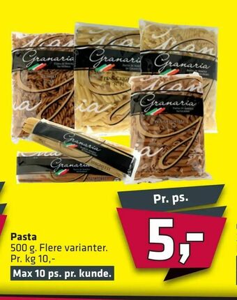 Fleggaard Pasta tilbud