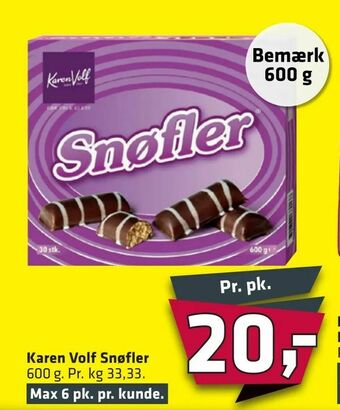 Fleggaard Karen Volf Snøfler tilbud