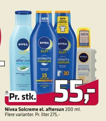 Nivea Solcreme el. aftersun