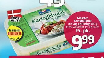 Fleggaard Graasten Kartoffelsalat m/ Løg og Purløg tilbud