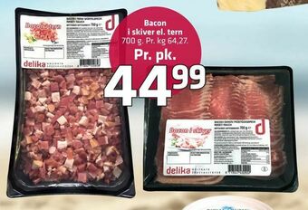 Fleggaard Bacon i skiver el. tern tilbud