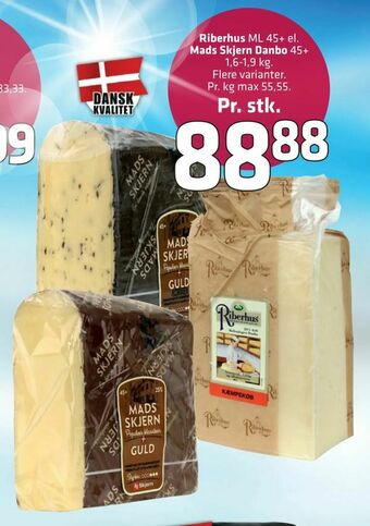 Fleggaard Riberhus Mads, Skjern Danbo tilbud