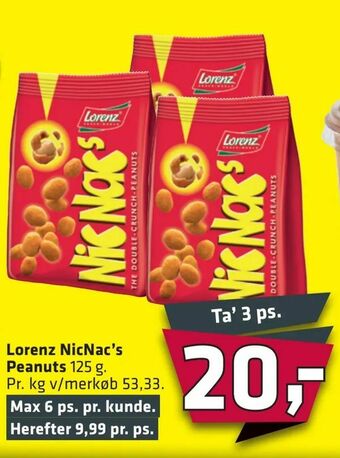 Fleggaard Lorenz NicNac's Peanuts tilbud