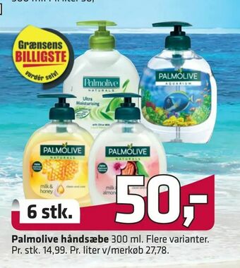 Fleggaard Palmolive håndsæbe tilbud