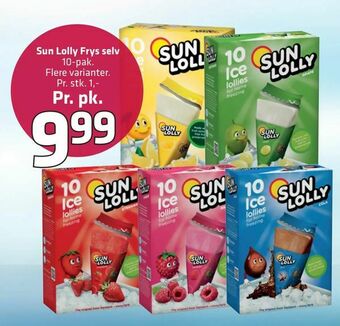 Fleggaard Sun Lolly Frys selv tilbud