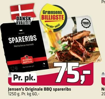 Fleggaard Jensen's Originale BBQ spareribs tilbud