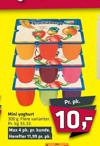 Fleggaard Mini yoghurt tilbud