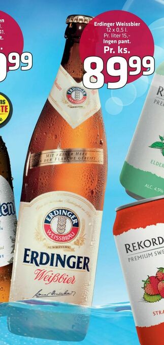 Fleggaard Erdinger Weissbier tilbud