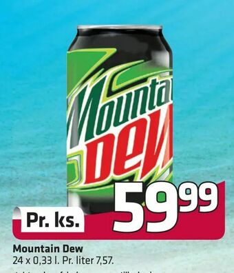 Fleggaard Mountain Dew tilbud