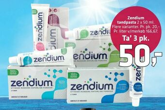 Fleggaard Zendium tandpasta tilbud