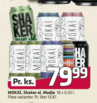 Fleggaard MOKAÏ, Shaker el. Modjo tilbud