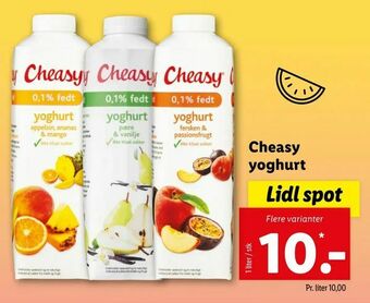Let-Køb Cheasy yoghurt tilbud
