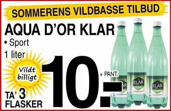 ABC Lavpris Aqua d'or klar tilbud