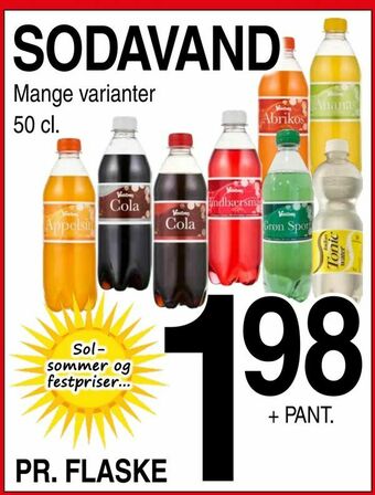 ABC Lavpris Sodavand tilbud