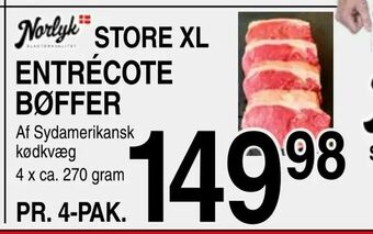 ABC Lavpris Store xl entrécote bøffer tilbud