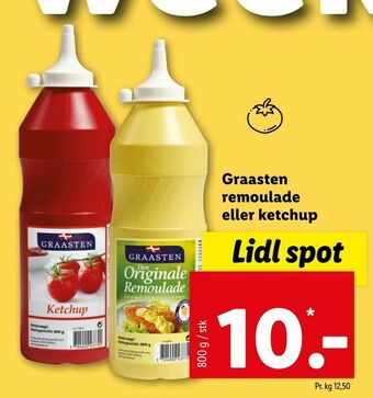 Let-Køb Graasten remoulade eller ketchup tilbud