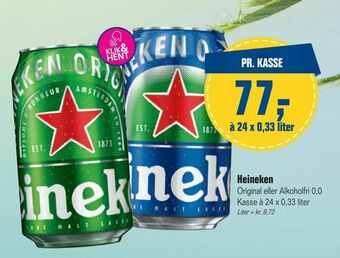Otto Duborg Heineken tilbud
