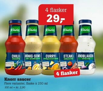 Poetzsch Padborg Knorr saucer tilbud