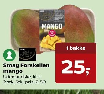 Kvickly Smag Forskellen mango tilbud