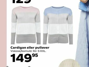 Kvickly Cardigan eller pullover tilbud