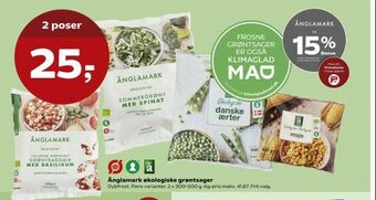 Kvickly Frosne grøntsager er også tilbud