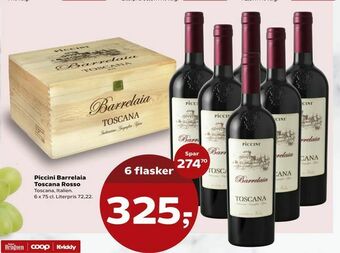 Piccini Barrelaia Toscana Rosso