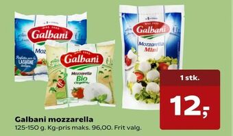 Kvickly Galbani mozzarella tilbud