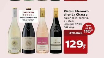 Kvickly Piccini Memoro eller La Chasse tilbud