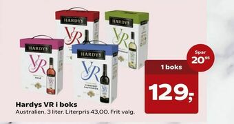Kvickly Hardys VR i boks tilbud