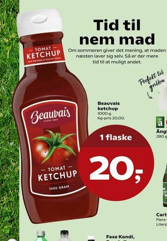 Kvickly Beauvais ketchup tilbud