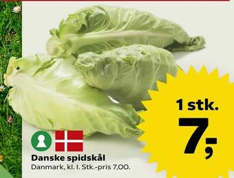 Kvickly Danske spidskål tilbud