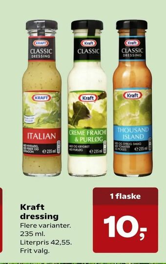 Kvickly Kraft dressing tilbud