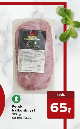SuperBrugsen Fersk kalkunbryst tilbud