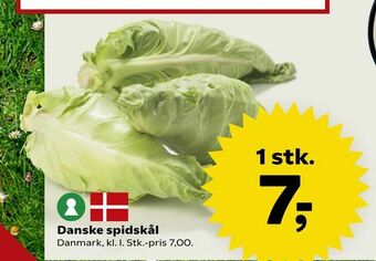 SuperBrugsen Danske spidskål tilbud