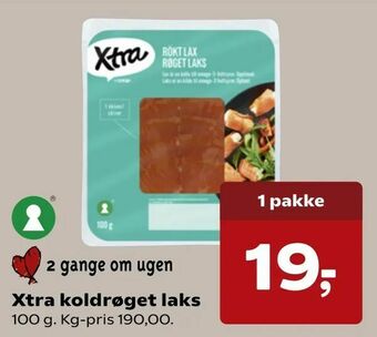 SuperBrugsen Xtra koldrøget laks tilbud