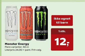 SuperBrugsen Monster Energy tilbud