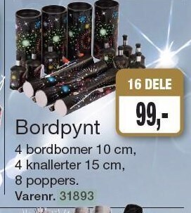 Harald Nyborg Bordpynt tilbud