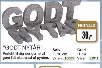 Harald Nyborg "godt nytår" tilbud