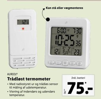 Lidl Trådløst termometer tilbud
