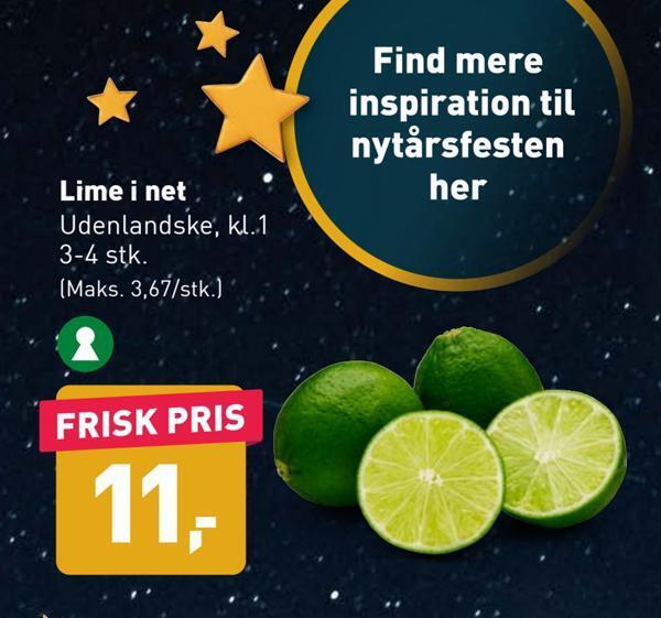Lime i net tilbud hos ALDI