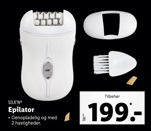 Epilator tilbud hos Lidl
