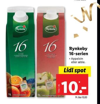 Lidl Rynkeby 16-serien tilbud