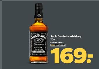 Netto Jack daniel's whiskey tilbud