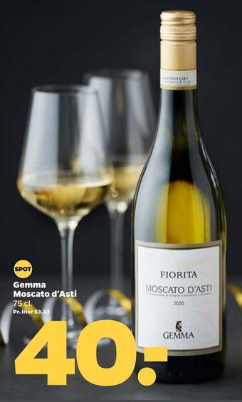 Netto Gemma moscato d'asti tilbud