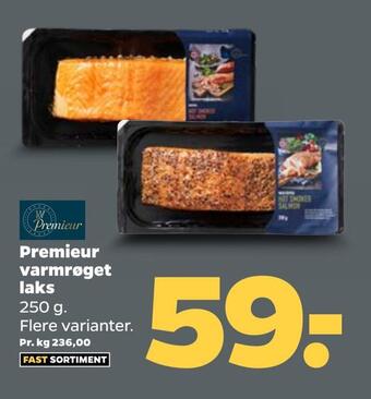 Netto Premieur varmrøget laks tilbud