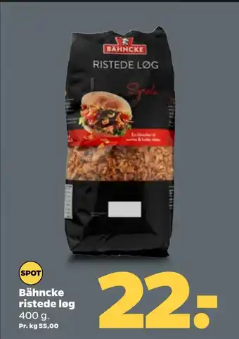 Netto Bähncke ristede løg tilbud